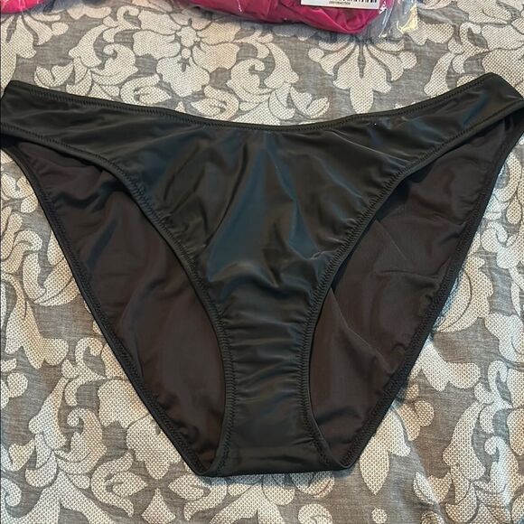 Women's Black Swim Bottom Sz XXL - Picture 1 of 4